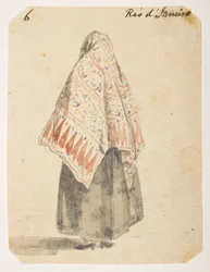 Femme à Rio de Janeiro. de l