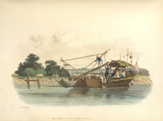 Un bateau de pêche