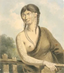 Femme tatouée