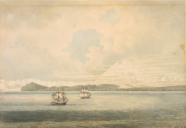 Icy Bay, près du mont St. Elias, Alaska