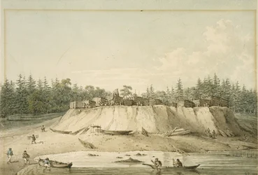 Village indien, Point Mudge