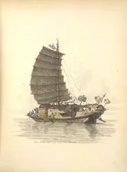 La barge de voyage