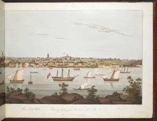 Vue de Sydney depuis le côté est de la crique