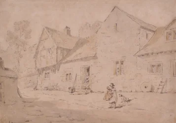 Scène de village, Kent