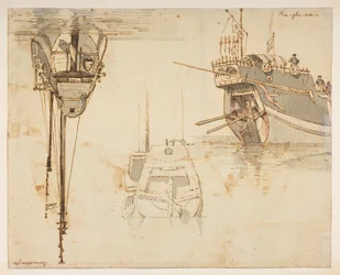 f.58 145v Bateau. Rivière Lim-po. 20 nov, d