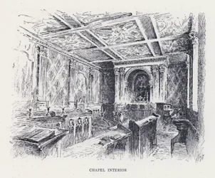 Intérieur de la chapelle