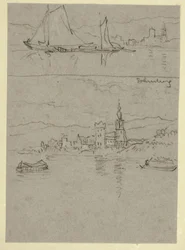 Deux scènes de rivière