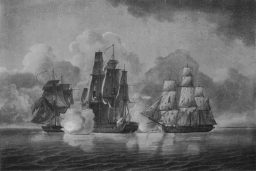Capture du Pallas, vers 1801