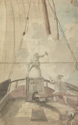 Sur un vaisseau de guerre