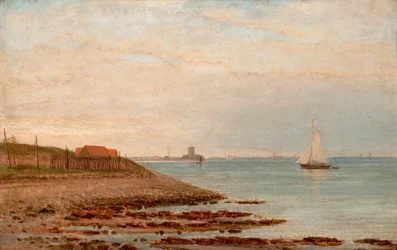 Château de Broughty depuis le Stannergate