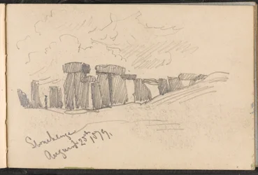 Stonehenge, 25 août 1879