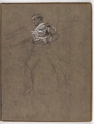 Étude pour la peinture à l