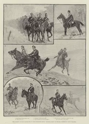 Les manœuvres de cavalerie d