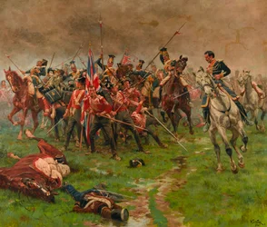 Le Drapeau. Albuhera, 16 mai 1811