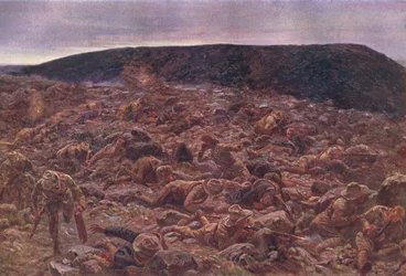 La cavalerie légère impériale à Waggon Hill le 6 janvier 1900, illustration de l