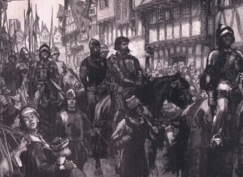 Wallace en route pour Westminster Hall, 1304