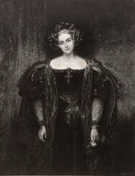Mlle Henrietta Sontag, dans le rôle de Donna Anna dans Don Juan