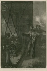 La lumière électrique : machine dynamo-électrique de Gramme