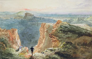 Les falaises de Salisbury, Édimbourg