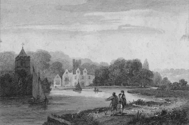 Abbaye de Bisham, 1810