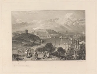 Plymouth, depuis Mount Batten