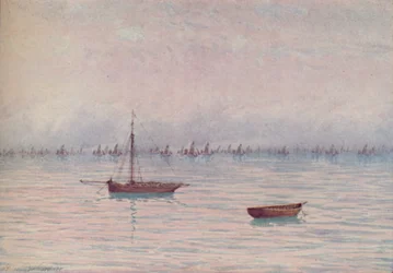 Une flotte de pêche, 1910
