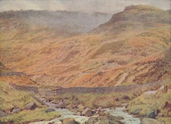 Vue dans les Pennines, 1910