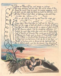 Amérique. Une Prophétie, Planche 4, Silencieux comme l