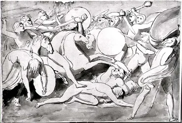 Scène de bataille