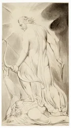 Christ piétinant Satan, vers 1800