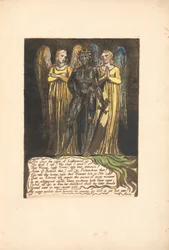 Europe. Une prophétie, Planche 7, Maintenant vient la nuit... (Bentley 8)