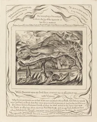 Les mauvais rêves de Job, 1825