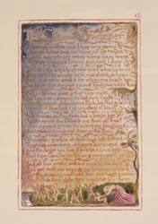 P.125-1950.pt12 Le Ramoneur : planche 12 de Songs of Innocence and of Experience (copie AA) vers 1815-26