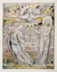 Christ refusant le banquet offert par Satan, de 