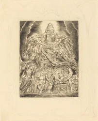 Satan devant le trône de Dieu