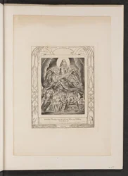 Satan devant le trône de Dieu, 1825