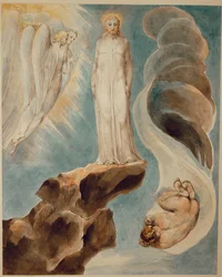 La troisième tentation (aquarelle sur papier)