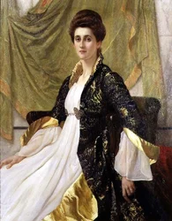 Portrait de Mme Ernest Moon, née Emma de Villiers Lamb, c.1888