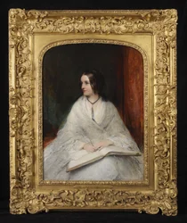 Portrait de Jane Fortescue Seymour, Mme Coleridge, vers 1862