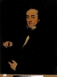 Portrait de Sir Francis Pettit Smith (huile sur toile)
