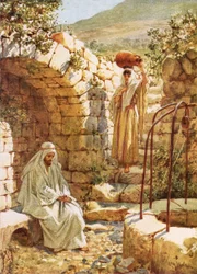 Jésus se reposant près du puits de Jacob