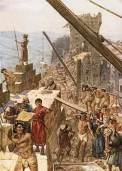Reconstruction du mur de Jérusalem sous Néhémie