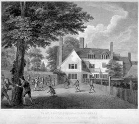 The Camberwell Free Grammar School, Camberwell, Londres, 1795