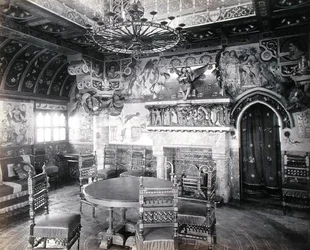 Salle à manger de la maison de William Burges