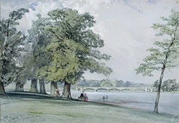 Vue sur la Serpentine, Hyde Park