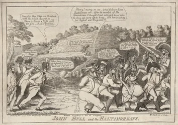 John Bull et les Baltimoreans