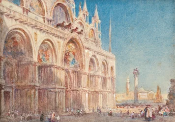 Vue de la cathédrale Saint-Marc, Venise