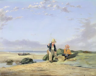 Figures sur une plage