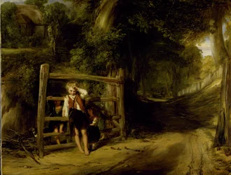 Civilité rustique ou « Les événements à venir projettent leurs ombres devant eux », vers 1832