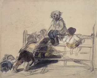 Esquisse pour Heureux comme un roi